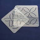 Sashiko Template - Shippo-Tsunagi