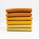 [SWB_40-32] Solid Wool Bundle - Yellow (Fat 1/32)