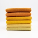 Solid Wool Bundle - Yellow, Fat 1/16
