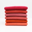 [SWB_41-32] Solid Wool Bundle - Orange (Fat 1/32)