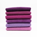 [SWB_43-32] Solid Wool Bundle - Violet (Fat 1/32)