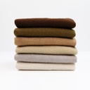 Solid Wool Bundle - Brown, Fat 1/16