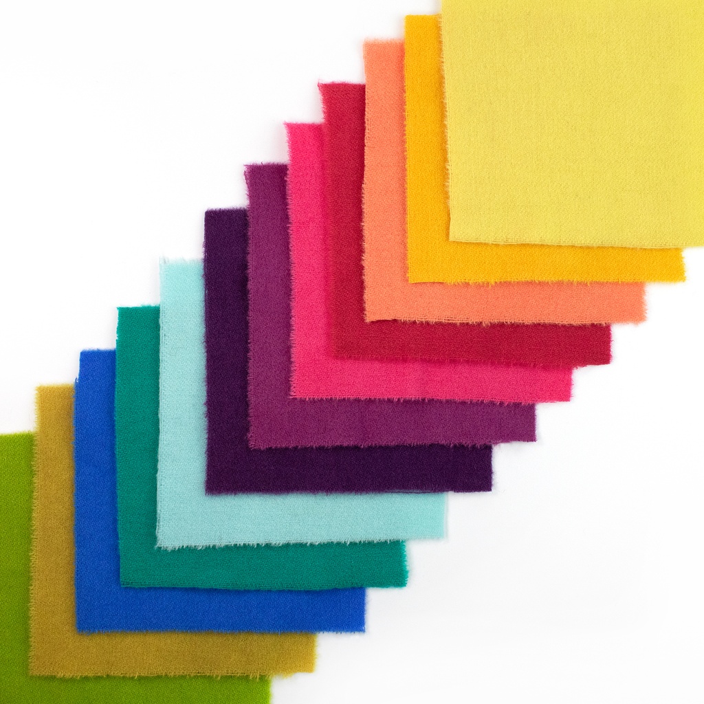 5" x 5" Solid Paint Chips - 12 Best