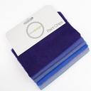 5" x 5" Solid Paint Chips - Blue