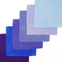 5" x 5" Solid Paint Chips - Blue