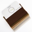 [PCWB_47] 5" x 5" Solid Paint Chips - Brown