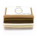 5" x 5" Solid Paint Chips - Brown