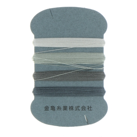 Kinkame #11 Smoke, 40m, 100% Silk Thread