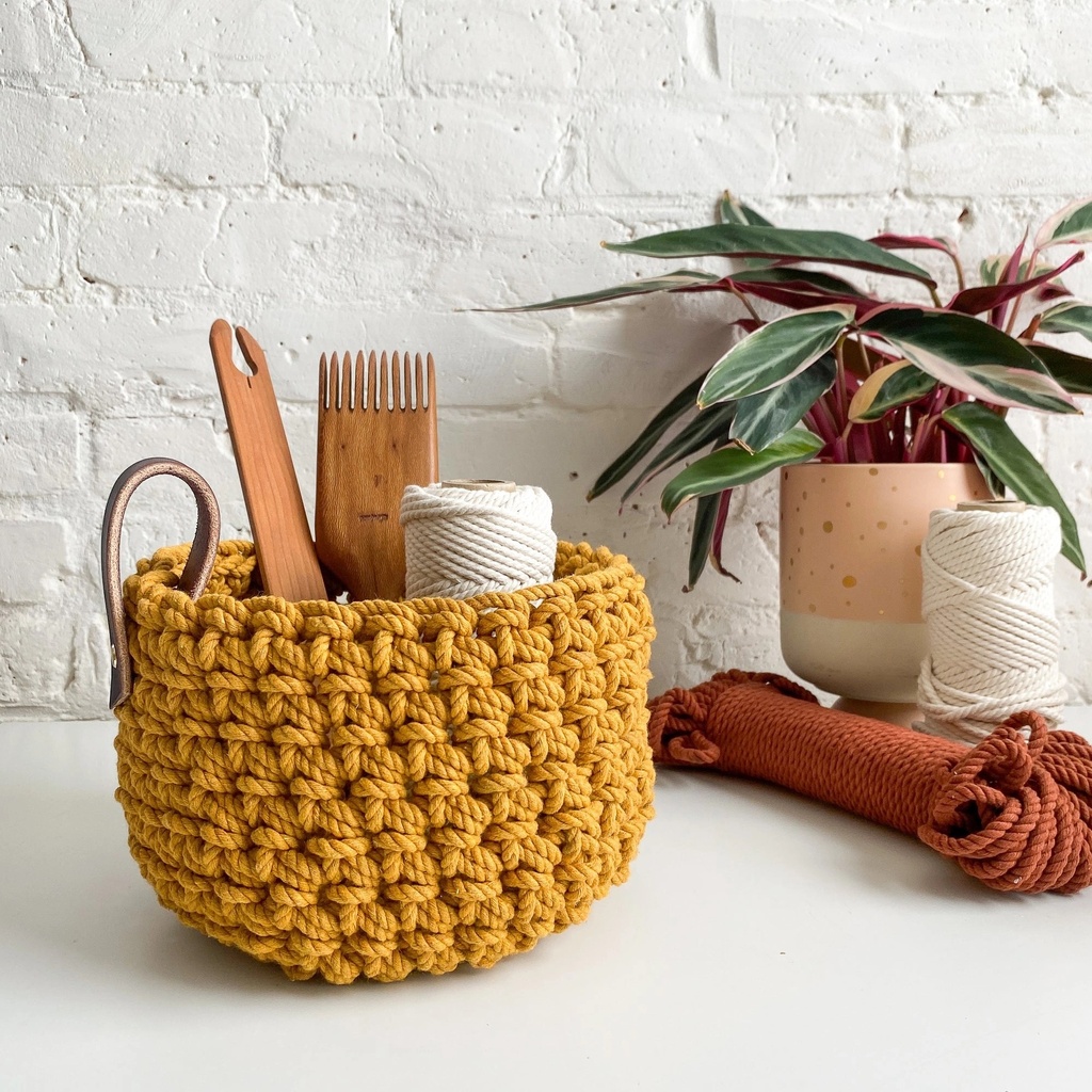 Chelsea Rope Basket Kit | Sue Spargo Folk Art Quilts