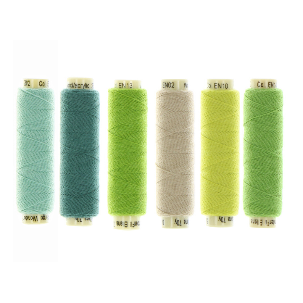 Ellana Paint Chips Pack, Spring Greens