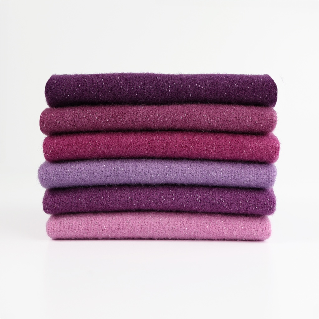 Sparkle Wool Bundle - Violet, Fat 1/16