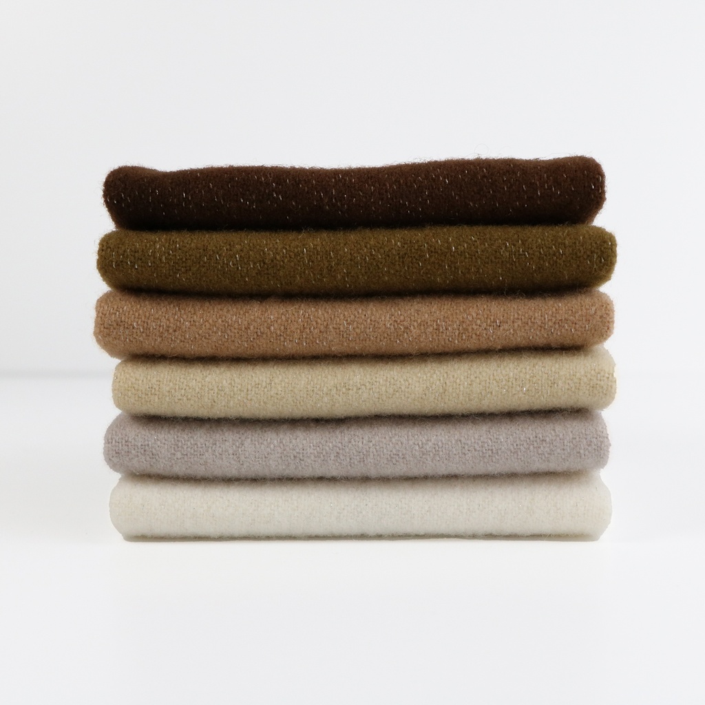 Sparkle Wool Bundle - Brown, Fat 1/16