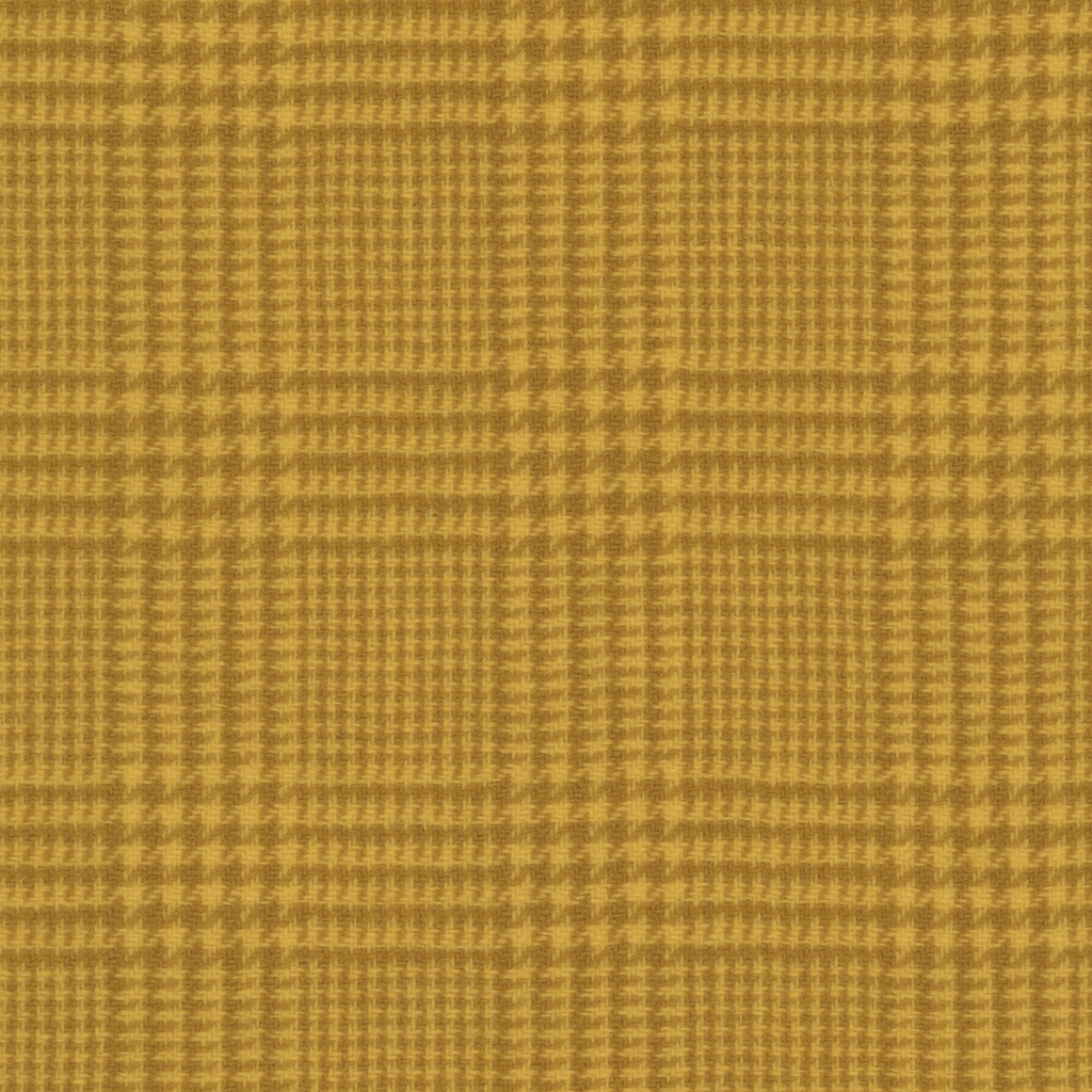[HDWGC_31-0.125] Creamed Butter - Glen Check (Fat 1/8)