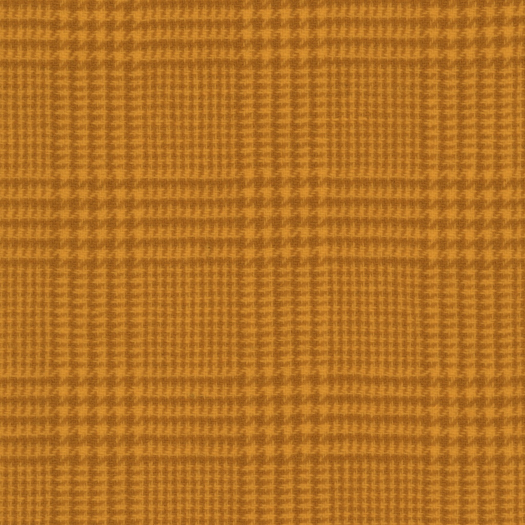 [HDWGC_34-0.125] Sun Yellow - Glen Check (Fat 1/8)