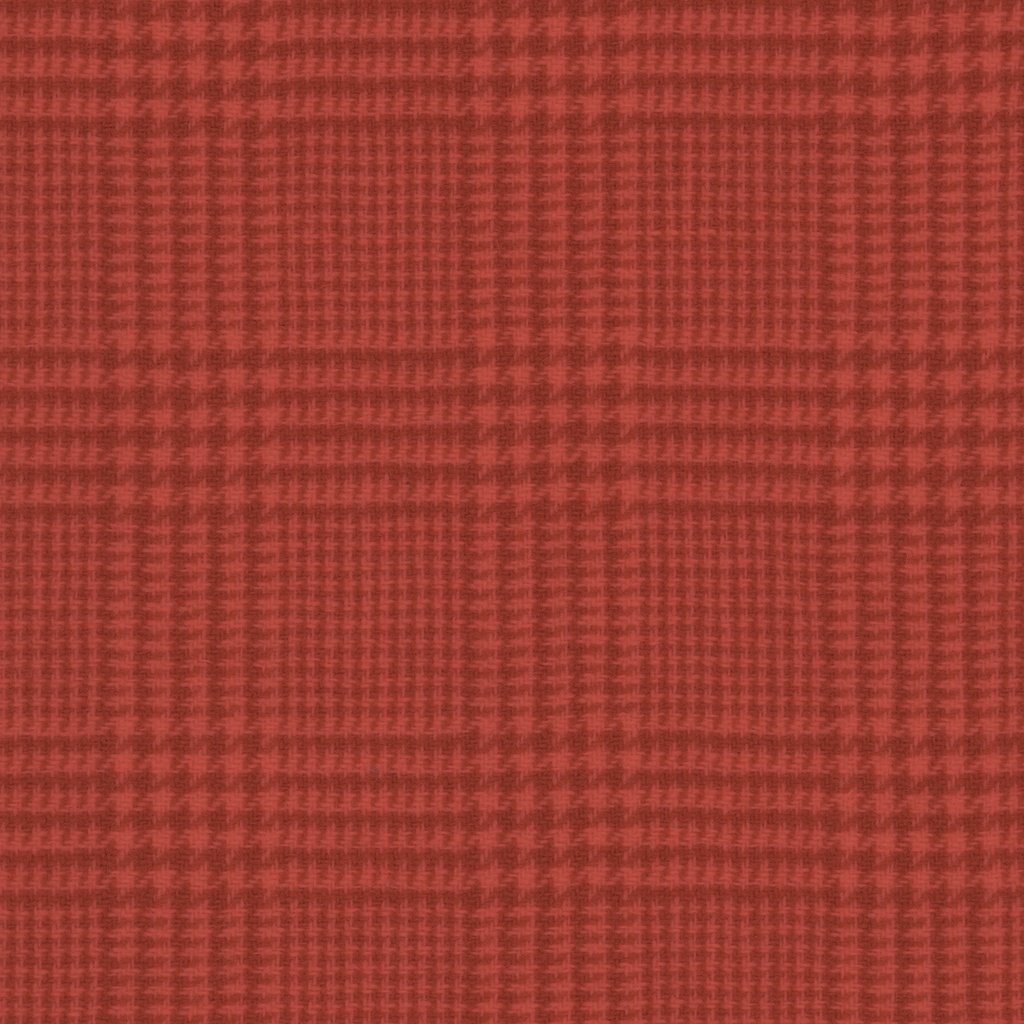 [HDWGC_48-0.125] Persimmon - Glen Check (Fat 1/8)