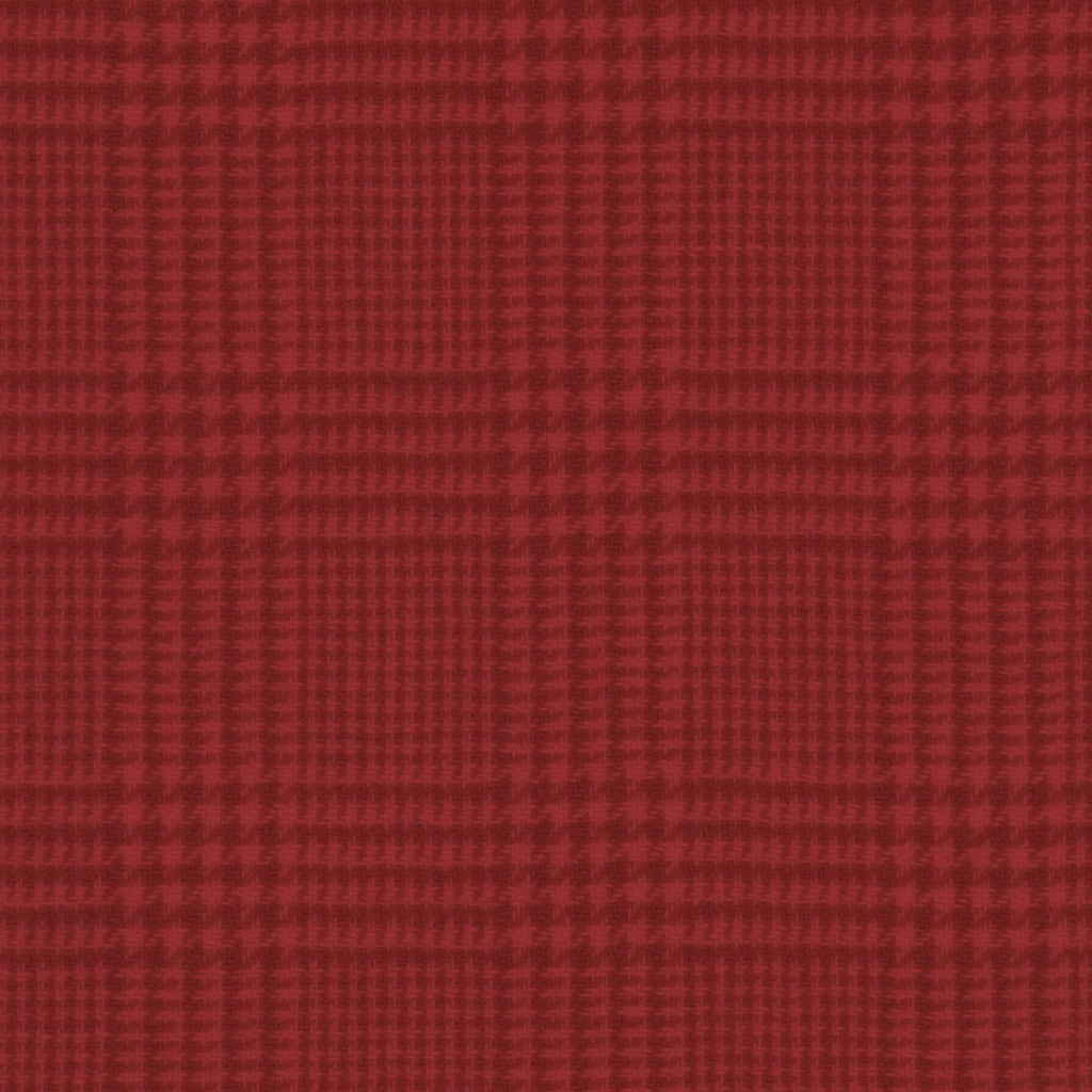 [HDWGC_42-0.125] Holly Berry - Glen Check (Fat 1/8)