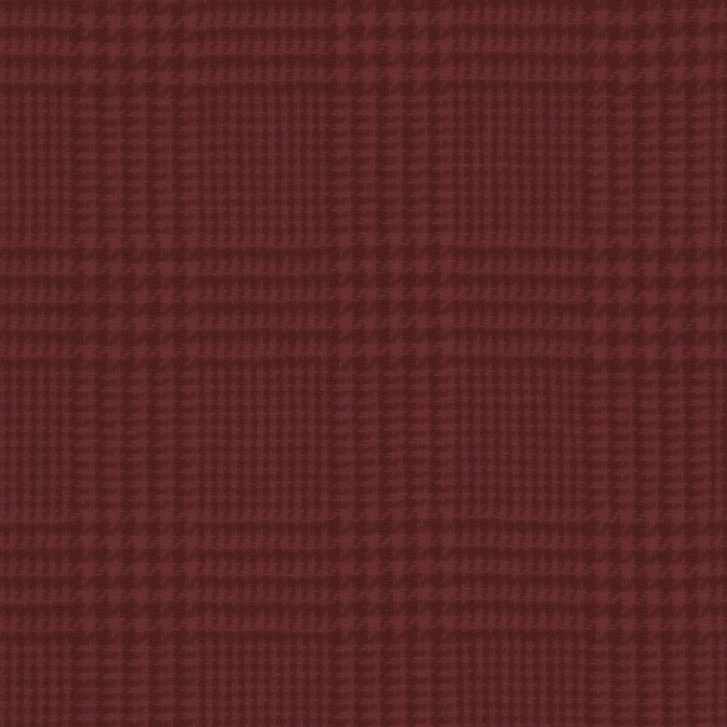 [HDWGC_45-0.125] Garnet - Glen Check (Fat 1/8)