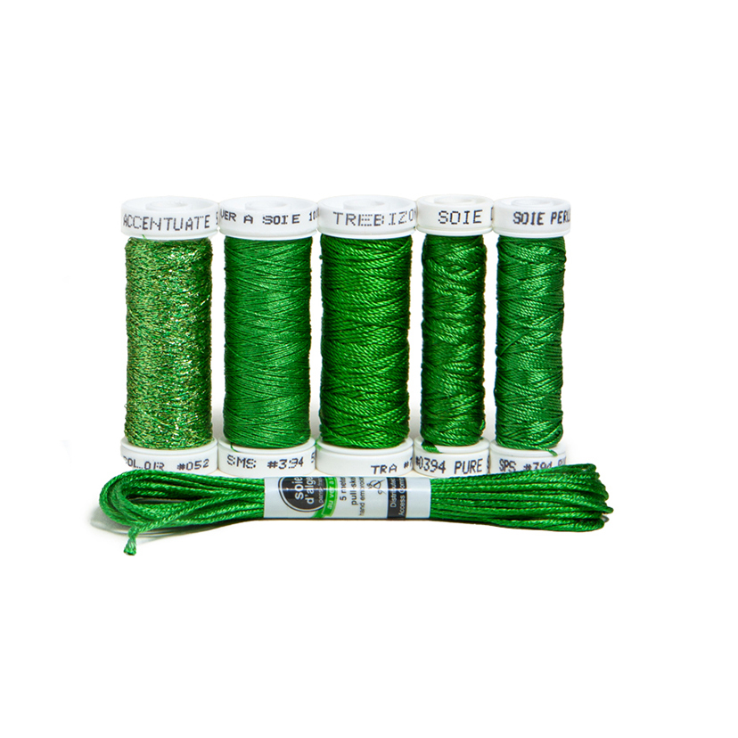 [KIT-EDS2115] Arborvitae Green, Ensembles Thread Pack