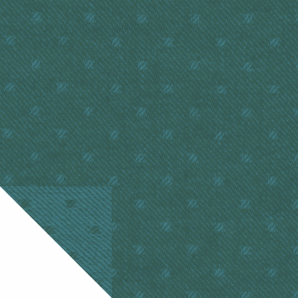 [HDWPD_08-0.125] Turquoise - Polka Dot (Fat 1/8)