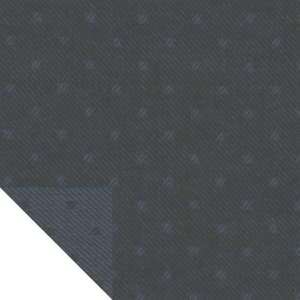 [HDWPD_55-0.125] Peacock - Polka Dot (Fat 1/8)