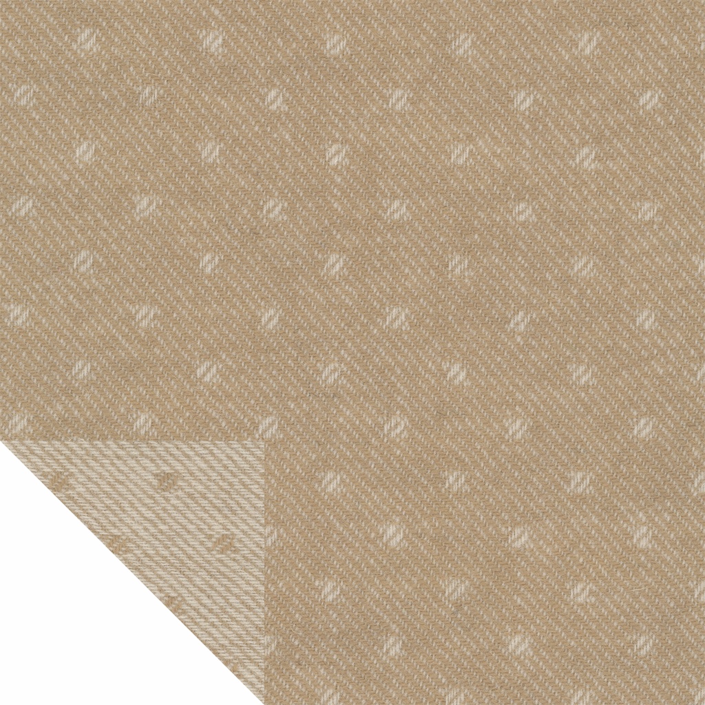 [HDWPD_50-0.125-C] Camel Parchment - Polka Dot (Fat 1/8)