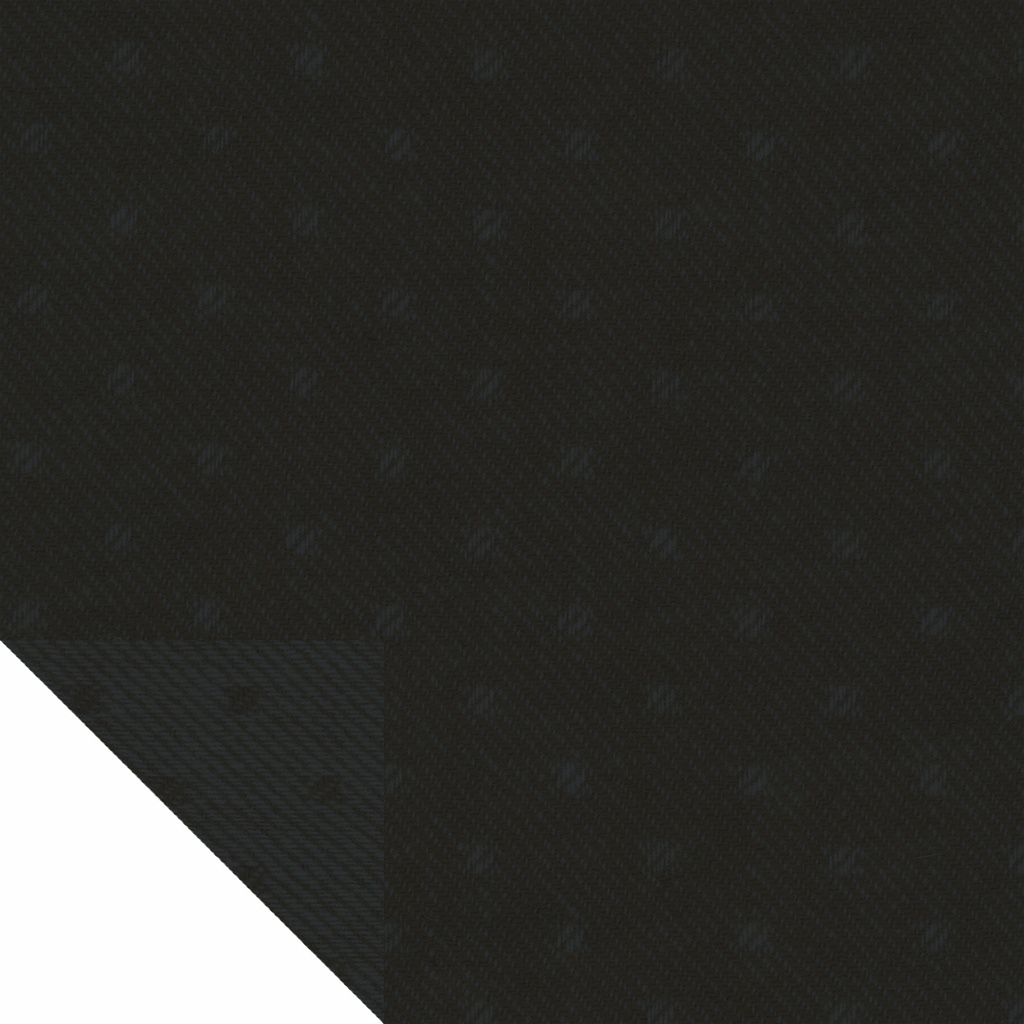 [HDWPD_30-0.125] Black - Polka Dot (Fat 1/8)