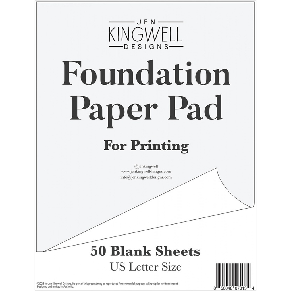 JKD Foundation Papers - Blank US Letter Page Size