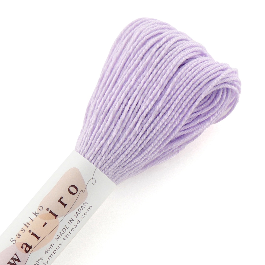 [ST-40P-A5] Sashiko Thread, Awai-Iro A5