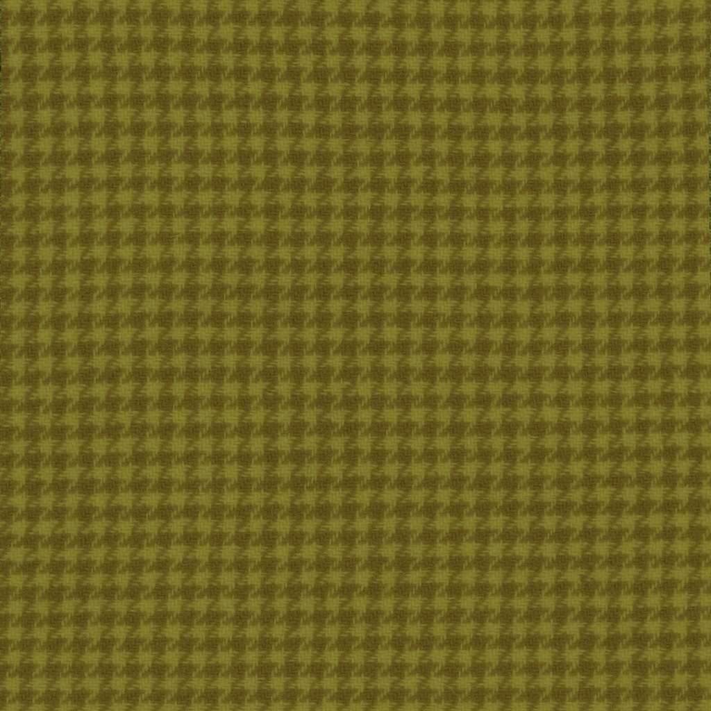 [HDWHT_12-0.125] Avocado - Houndstooth (Fat 1/8)