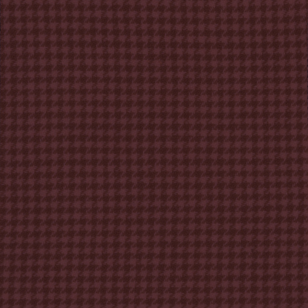[HDWHT_26-0.125] Black Cherry - Houndstooth (Fat 1/8)