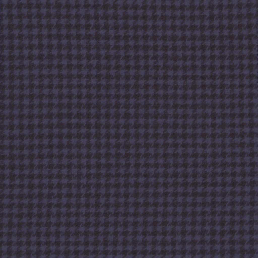 [HDWHT_40-0.125] Blue Iris - Houndstooth (Fat 1/8)