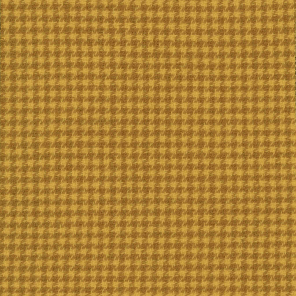 [HDWHT_31-0.125] Creamed Butter - Houndstooth (Fat 1/8)