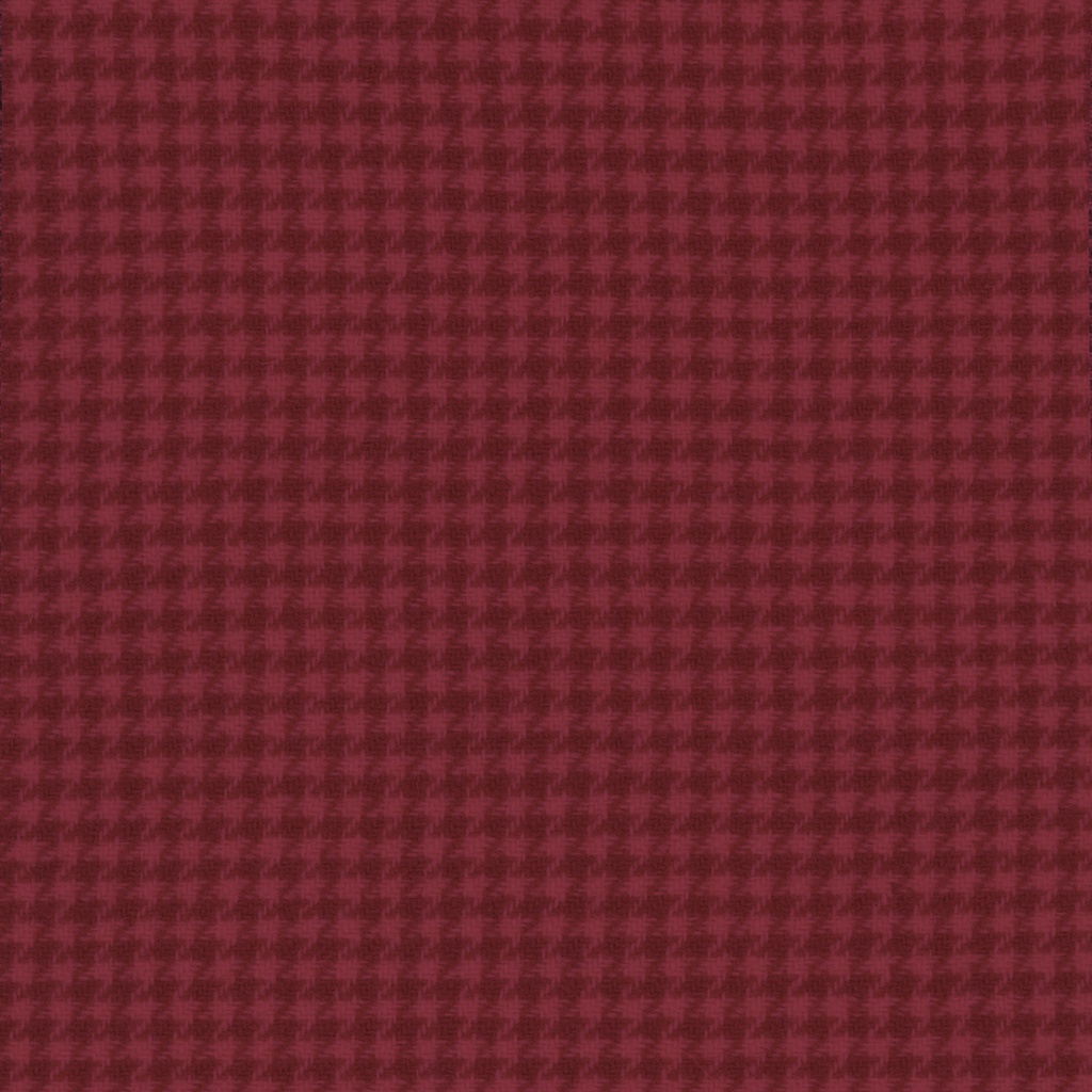 [HDWHT_43-0.125] Dark Cerise - Houndstooth (Fat 1/8)