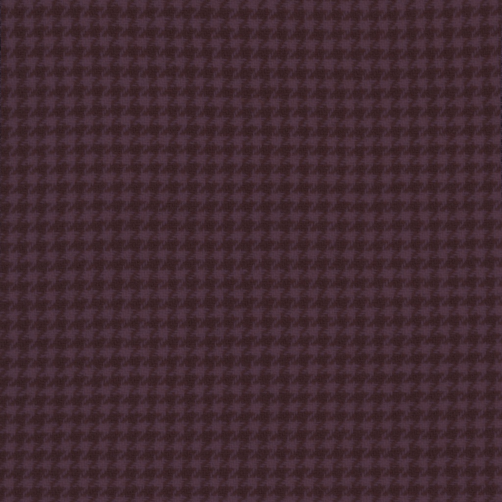 [HDWHT_39-0.125] Eggplant - Houndstooth (Fat 1/8)