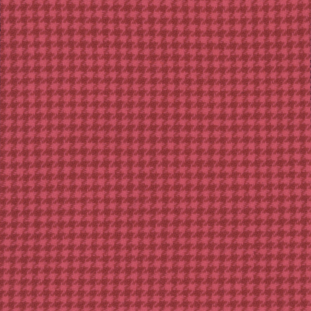 [HDWHT_23-0.125] Flamingo - Houndstooth (Fat 1/8)