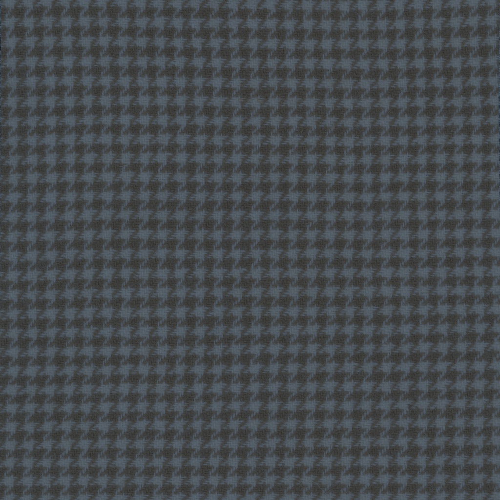 [HDWHT_55-0.125] Peacock - Houndstooth (Fat 1/8)