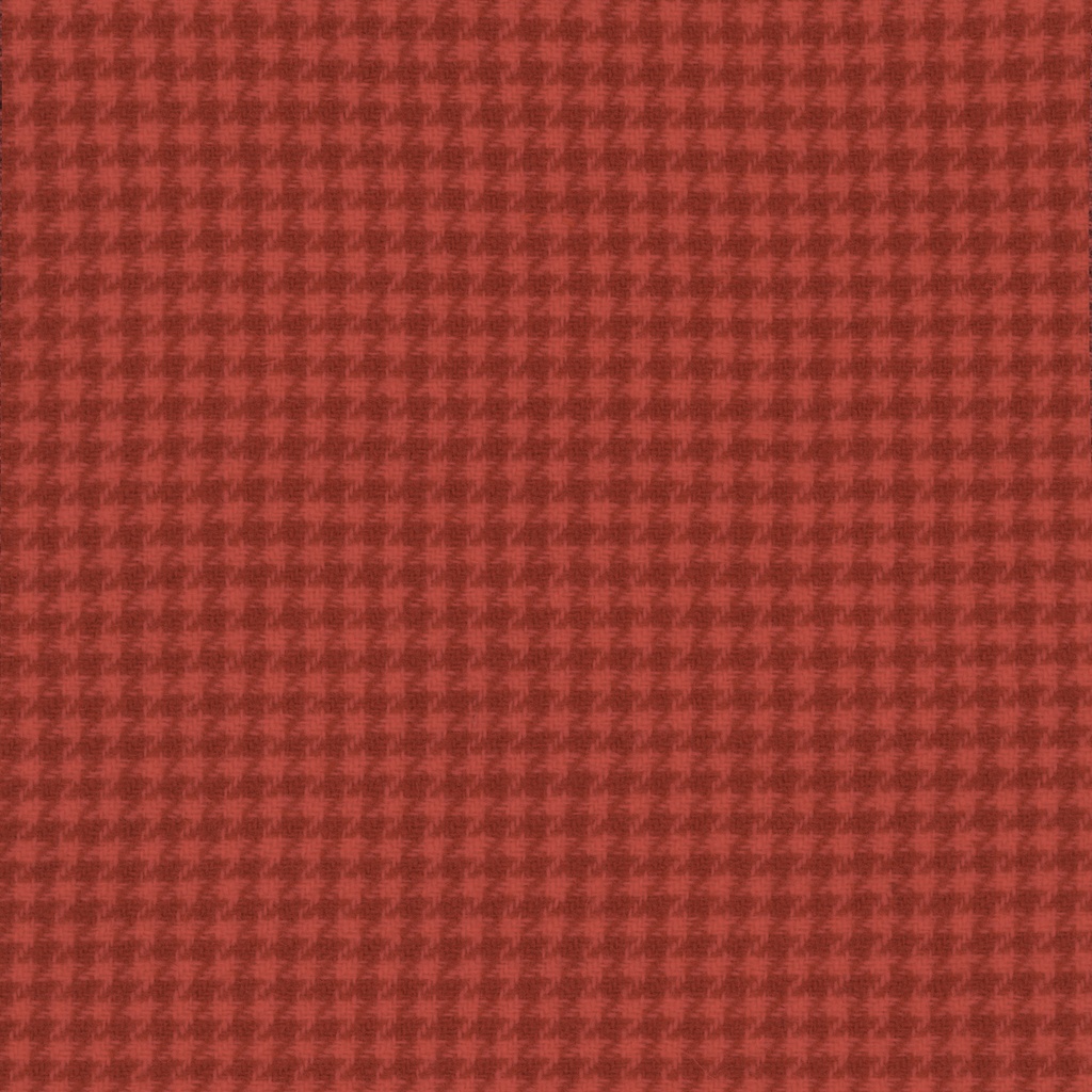 [HDWHT_48-0.125] Persimmon - Houndstooth (Fat 1/8)