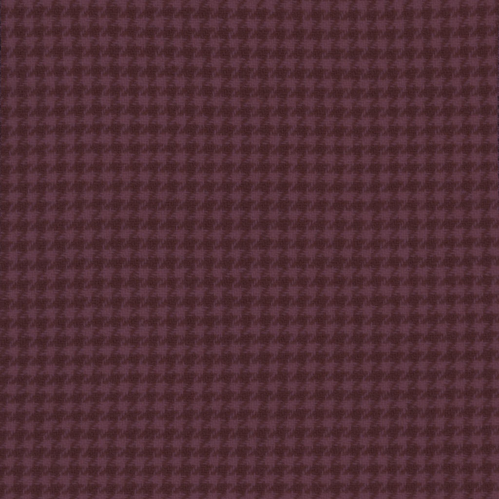 [HDWHT_38-0.125] Plum - Houndstooth (Fat 1/8)