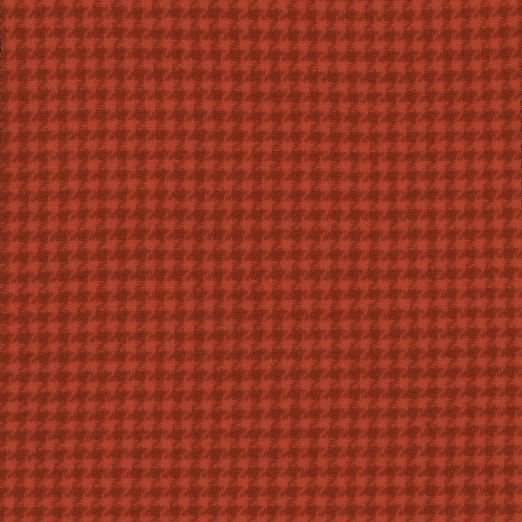 [HDWHT_47-0.125] Pumpkin - Houndstooth (Fat 1/8)