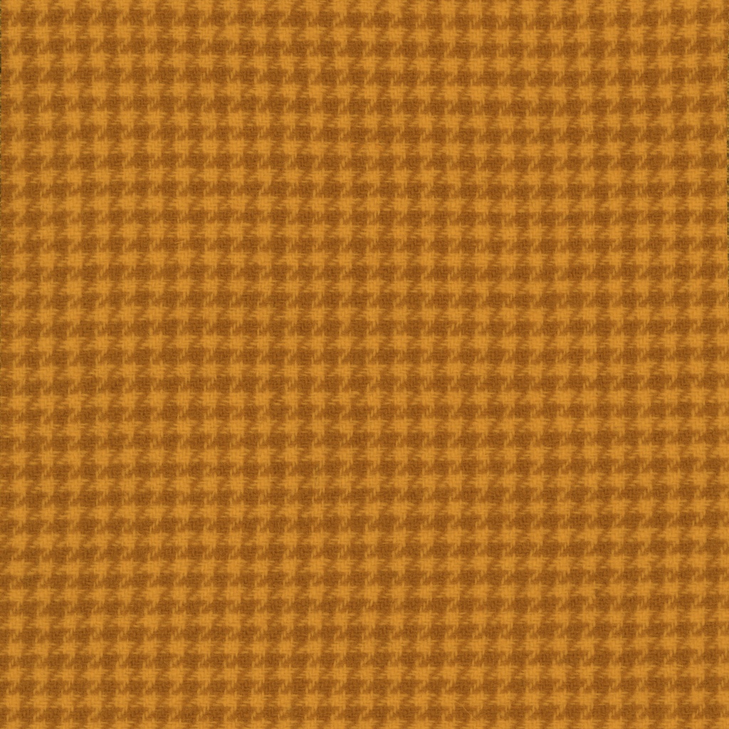 Sun Yellow - Houndstooth