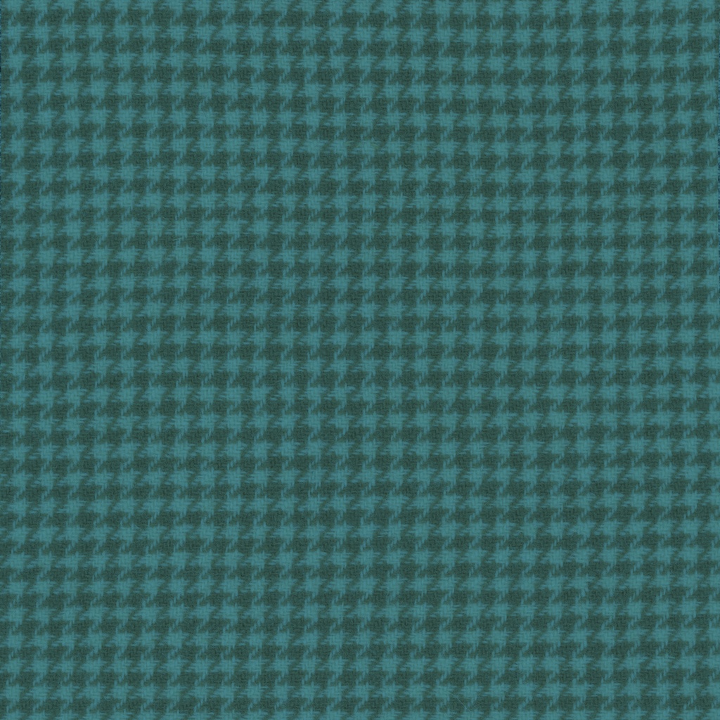 Turquoise - Houndstooth