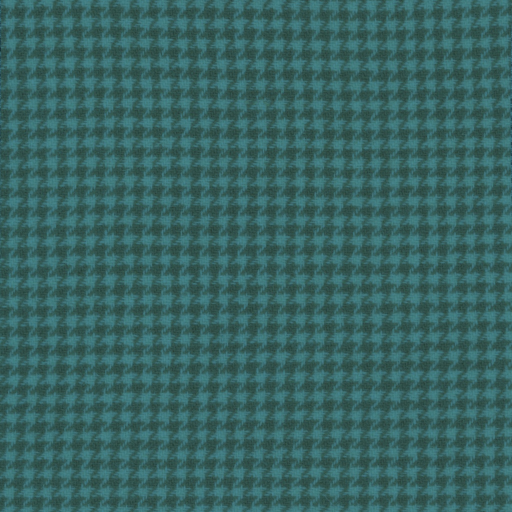 Turquoise - Houndstooth