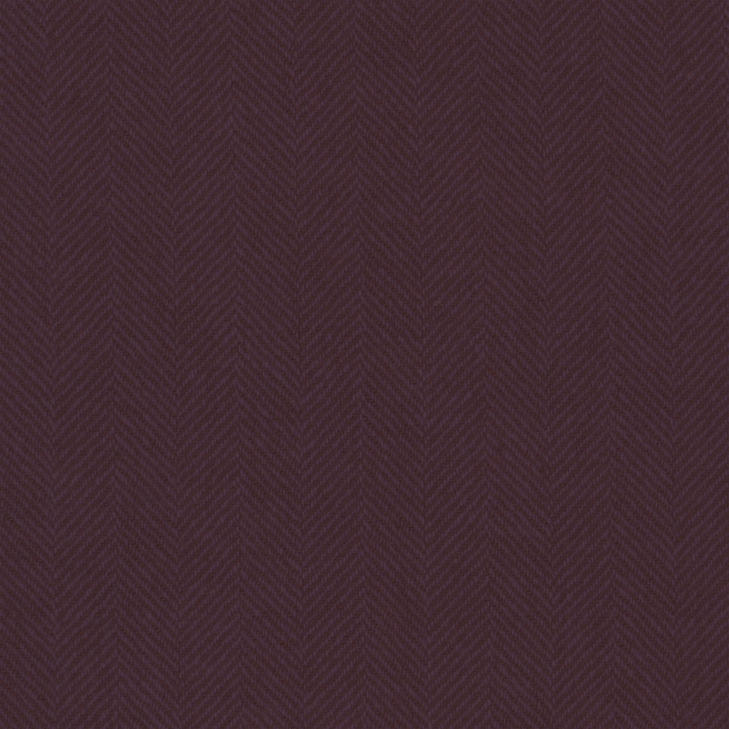 Eggplant - Herringbone