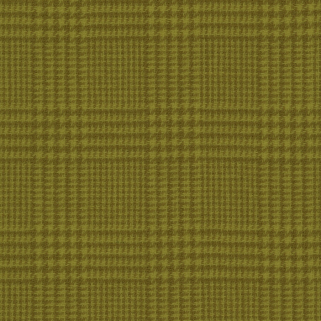 [HDWGC_12-0.125] Avocado - Glen Check (Fat 1/8)