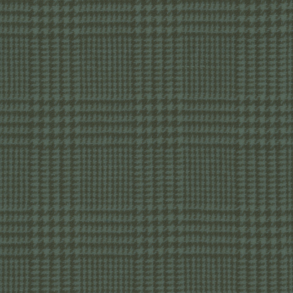 [HDWGC_17-0.125] Blue Spruce - Glen Check (Fat 1/8)
