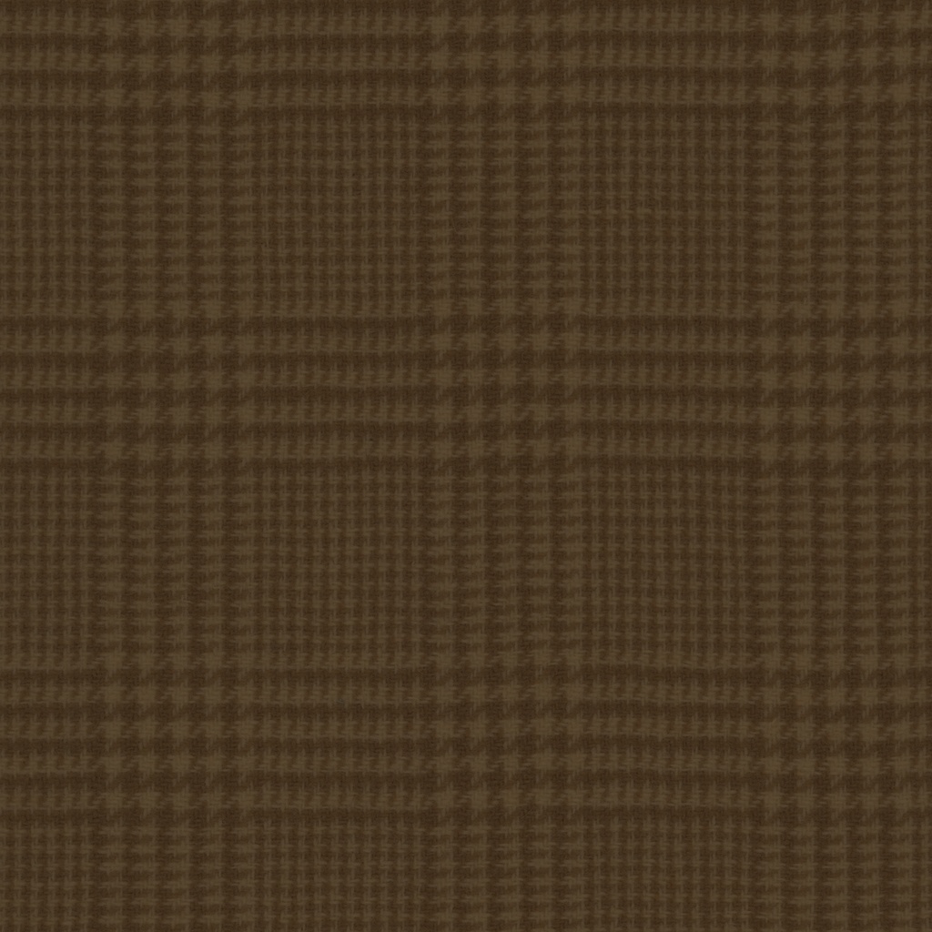 [HDWGC_51-0.125] Chestnut - Glen Check (Fat 1/8)
