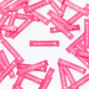 "You Are Beautiful" Woven Labels, 8pk