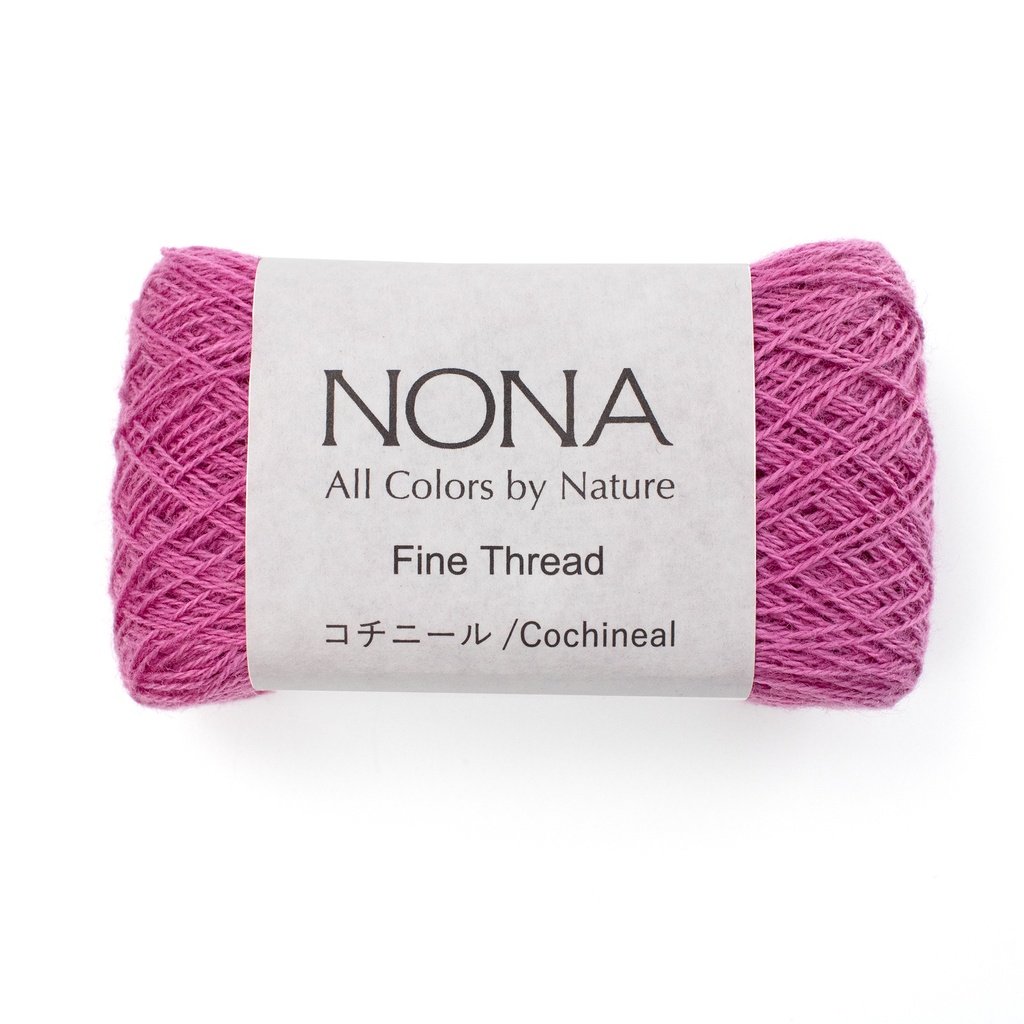 [NON-FP14] Cochineal #4, Fine Thread, Natural Dyed