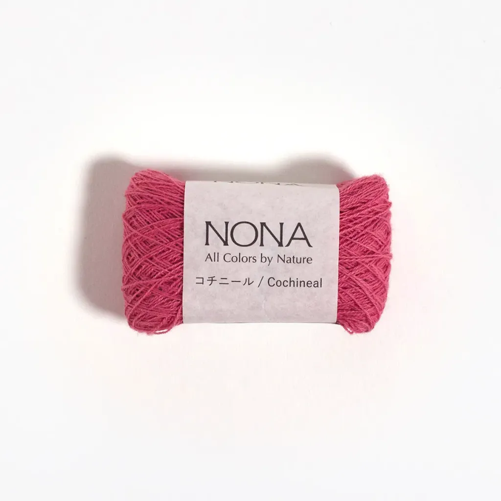 Cochineal #4, Fine Thread, Natural Dyed