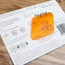 JKD Postcard #12 - 6 Pointed Star